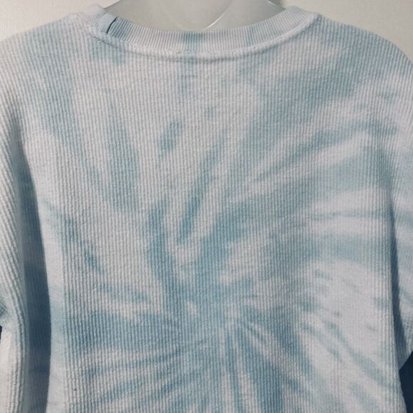 Varsity Spirit NCA Nationals Ribbed Sweatshirt  Womens Size XS Blue White TieDye - Picture 8 of 10